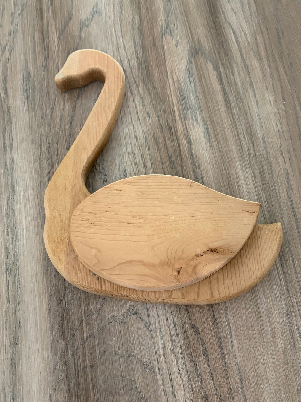 Wooden Swan decor - Picture 4 of 6
